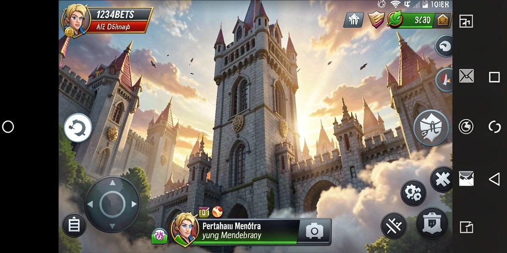 Gameplay 1234BETS menampilkan strategi pertahanan yang mendebarkan.