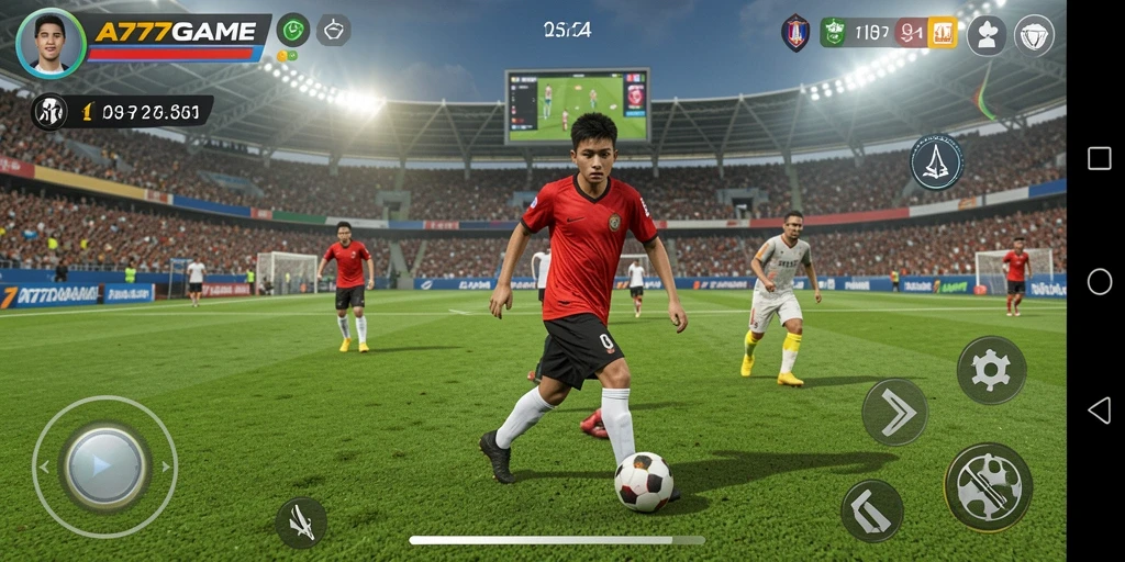 Tampilan gameplay A777GAME yang mendebarkan dan kompetitif.