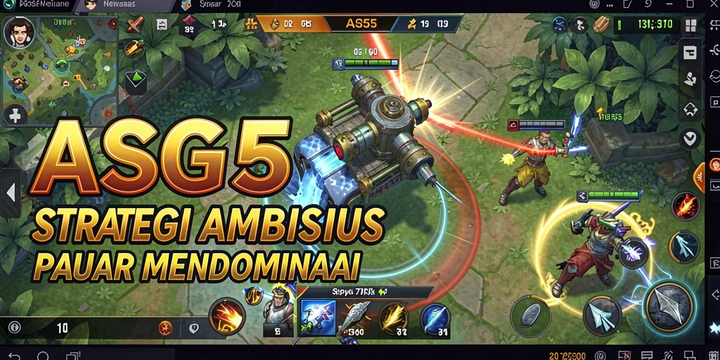 Gameplay menarik ASG55 menampilkan pertempuran strategi yang menegangkan.