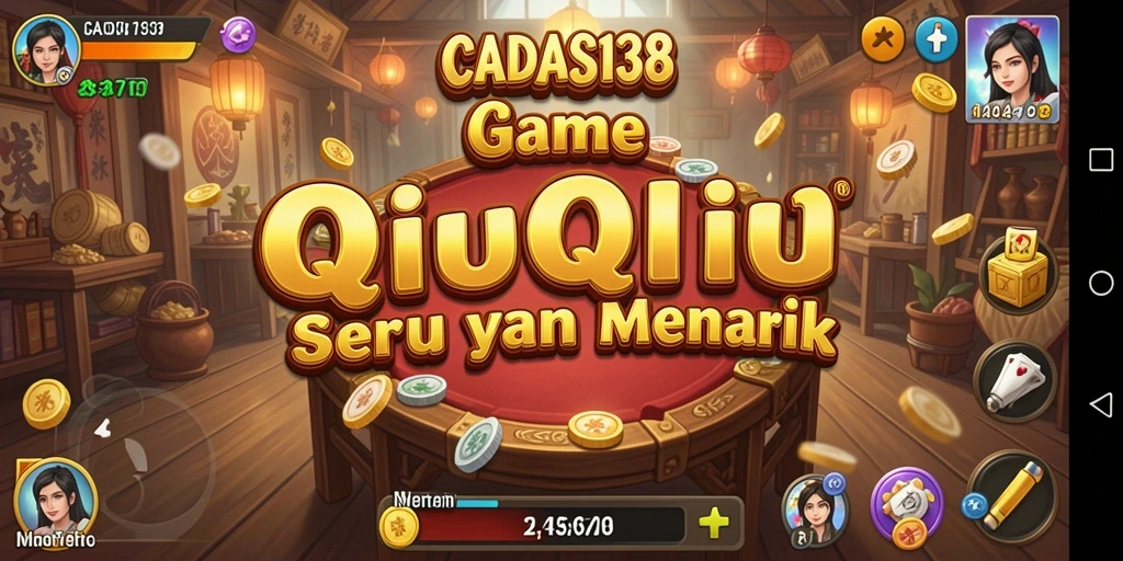 Tampilan gameplay QiuQiu yang seru di CADAS138.