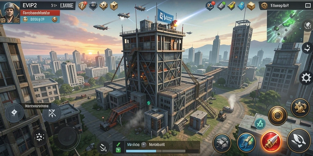 Tampilan gameplay yang seru dan interaktif dari EVIP2.