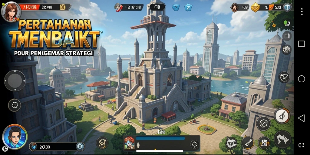 Tangkapan layar F08 menunjukkan aksi pertahanan mendebarkan dalam gameplay Tower Defense.