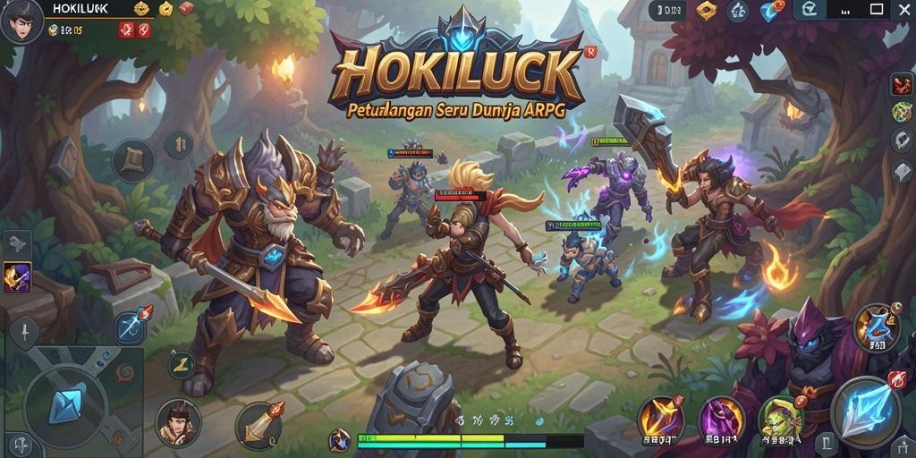 Tampilan gameplay HOKILUCK yang menarik dan penuh aksi.