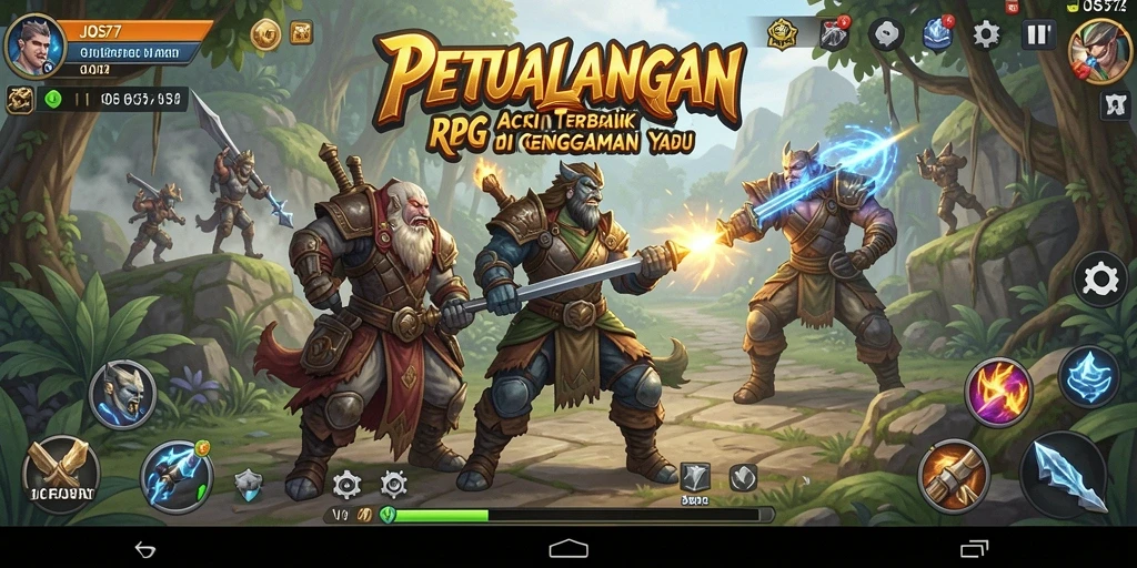 Gameplay menegangkan dengan aksi seru di JOS77.