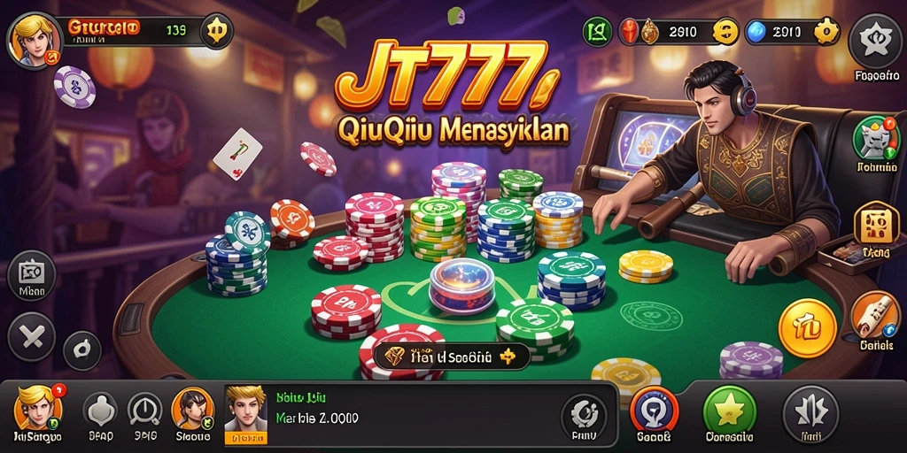 Tampilan gameplay JT777 yang seru dan menantang.