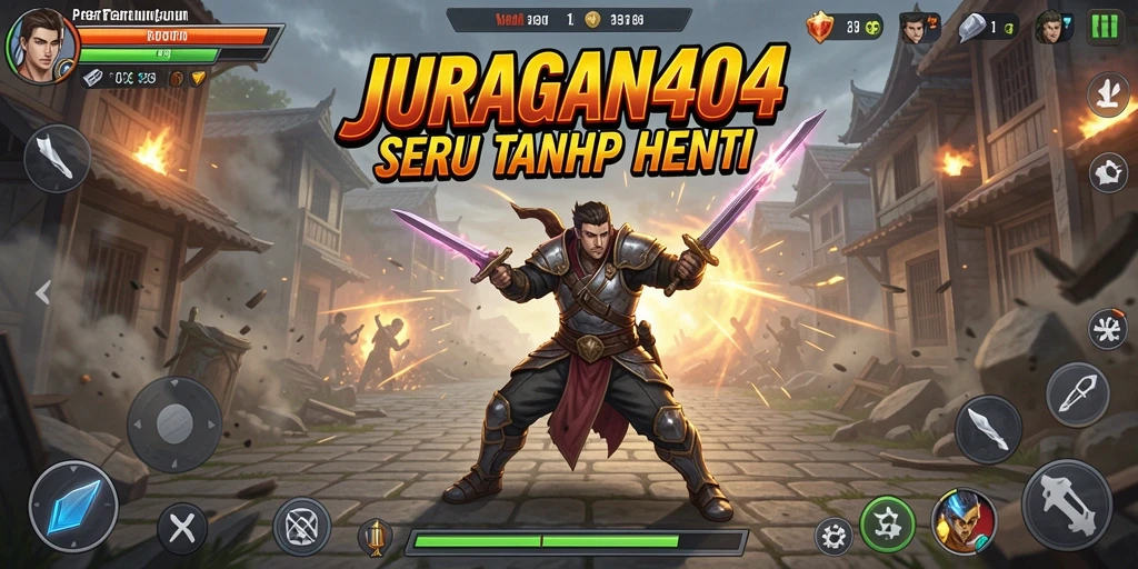 Gameplay JURAGAN404 yang memukau dalam pertarungan sengit.