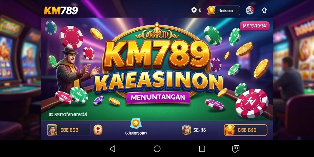 Tampilan menarik gameplay KM789 dengan dealer langsung dan pemain lainnya.