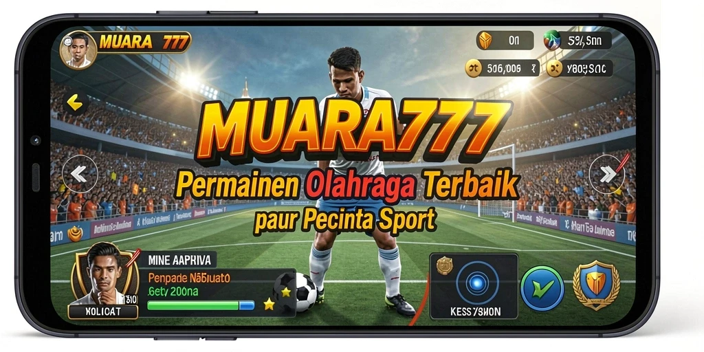 Tangkapan layar utama MUARA777 menampilkan aksi seru dalam olahraga.