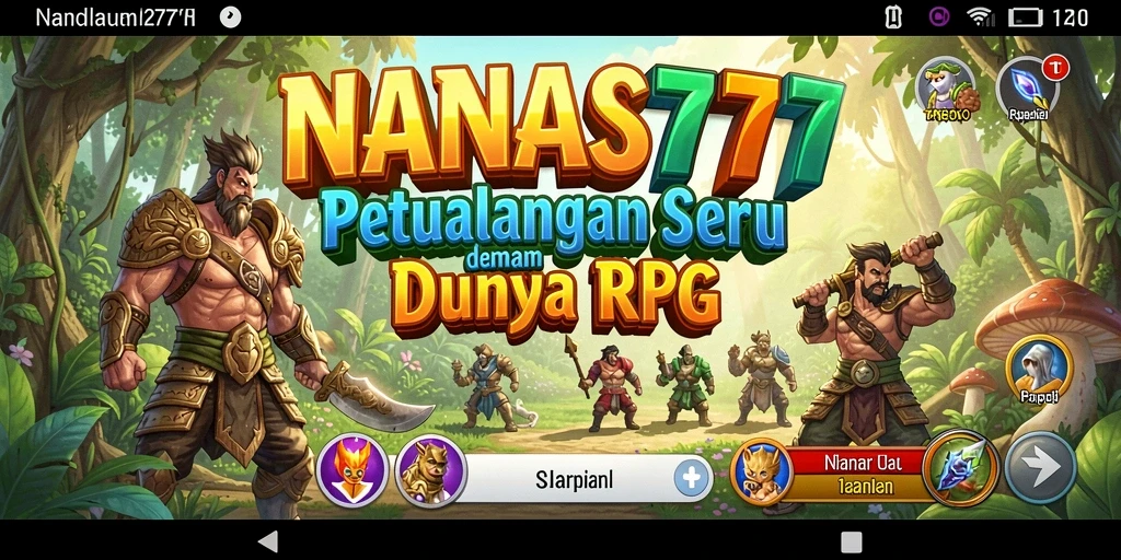 Screenshot gameplay NANAS777 yang menampilkan aksi seru dalam dunia RPG.