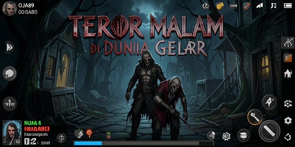 Gameplay OJA89 yang menegangkan dan atmosfer horor yang mencekam.
