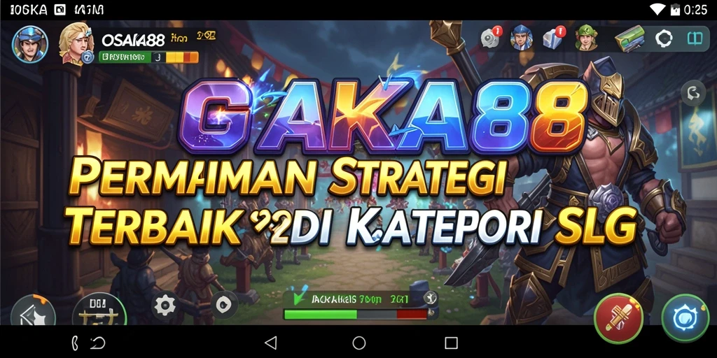 Tampilan gameplay SLG yang seru dan strategis.