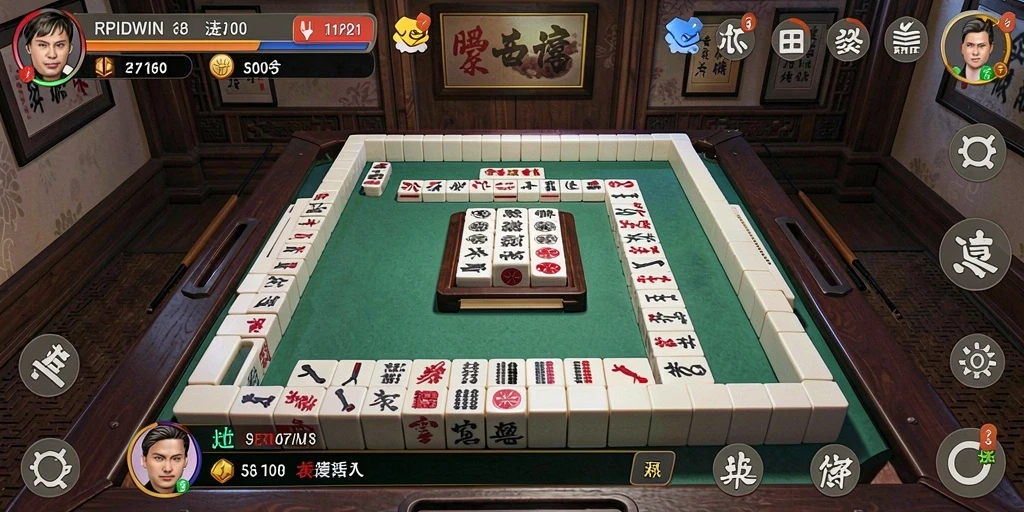 Gameplay Mahjong yang seru dan mengasyikkan di RPIDWIN.
