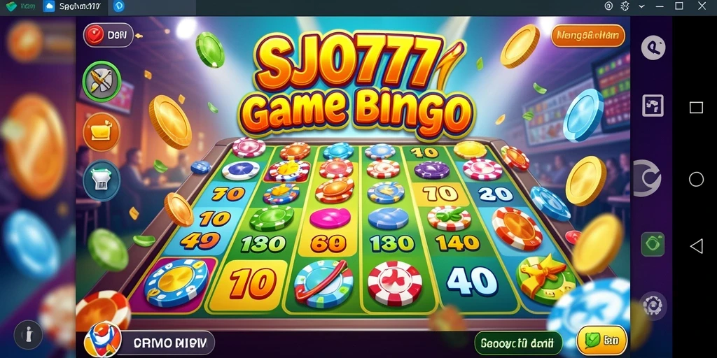 Tampilan gameplay SJO777 yang menarik dan interaktif untuk Bingo.
