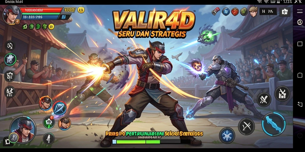 Gameplay menarik dengan aksi pertarungan yang seru.
